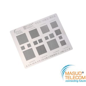 Multifunction BGA Stencil 0.3/0.35/0.4/0.5/Parallel/45 Degree Hole Universal Solder Template BGA Reballing Stencil