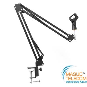 Microphone Stand for Broadcasting YouTube Videos & Voice-Over