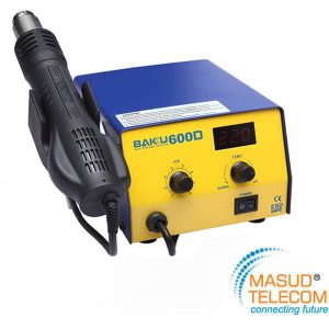 BAKU BK-600A SMD Soldering Station, 110V Hot Air Gun BGA Rework Station for Mobile Phone (BK-600A)