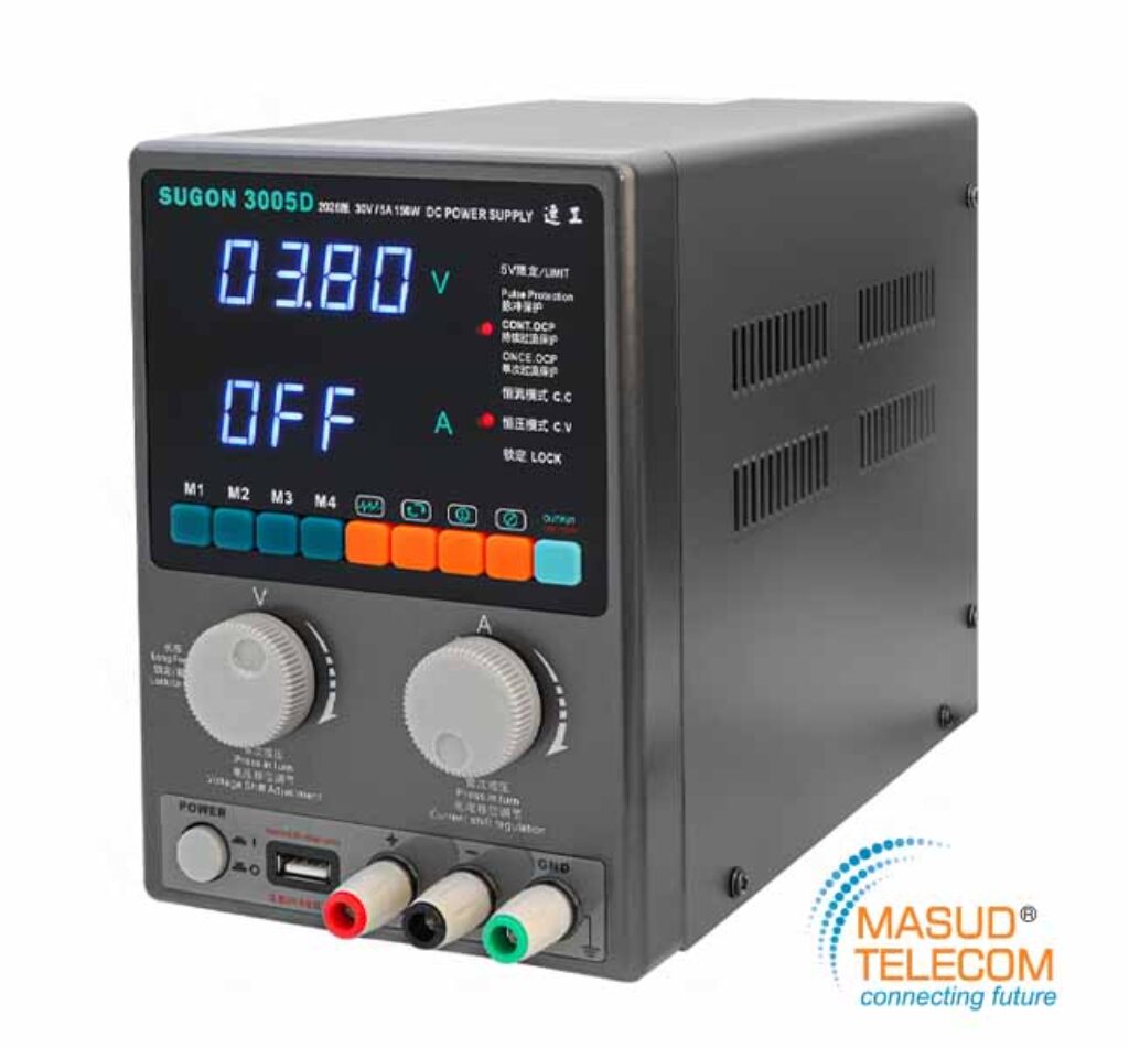SUGON 3005D Digital Adjustable 30V 5A DC Power Supply