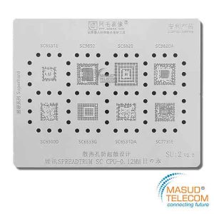 SU2 BGA Reballing Stencil for SC6531E SC9850 SC6820 SC9820A SC6500D SC6533G SC6531DA SC7731 Spreadtrum SC Chip IC