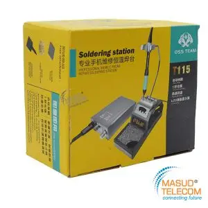 OSS TEAM T115 TEMPERATURE CONTROLLER DIGITAL SOLDERING STATION 45W