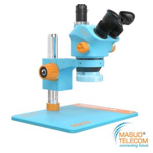 Relife RL-M5T-B11 7-50X HD Trinocular Zoom Stereo Microscope