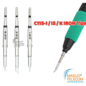 OSS TEAM C115-I/IS/K Soldering Iron Tips Compatible with JBC Soldering Station