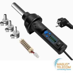 8032D Heat Gun with Digital Display, Adjustable Temperature