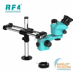 RF4 RF-FO22 360° Rotation Adjustable Universal Double Arm Microscope Bracket