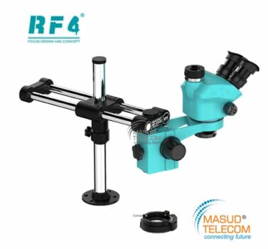 RF4 RF-FO22 360° Rotation Adjustable Universal Double Arm Microscope Bracket
