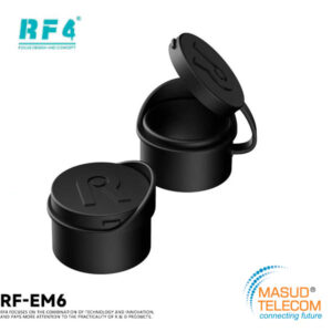 RF4 RF-ME6 Microscope Eyepiece Flip-up Dustproof Silicone Eyecups